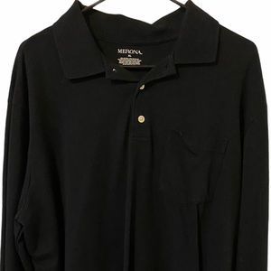 Men’s long sleeve polo shirt